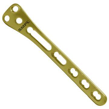 SMPL - Великогомілкова проксимально задня 3.5мм. пластина, комбіновані отвори, з кутовою стабільністю, титан